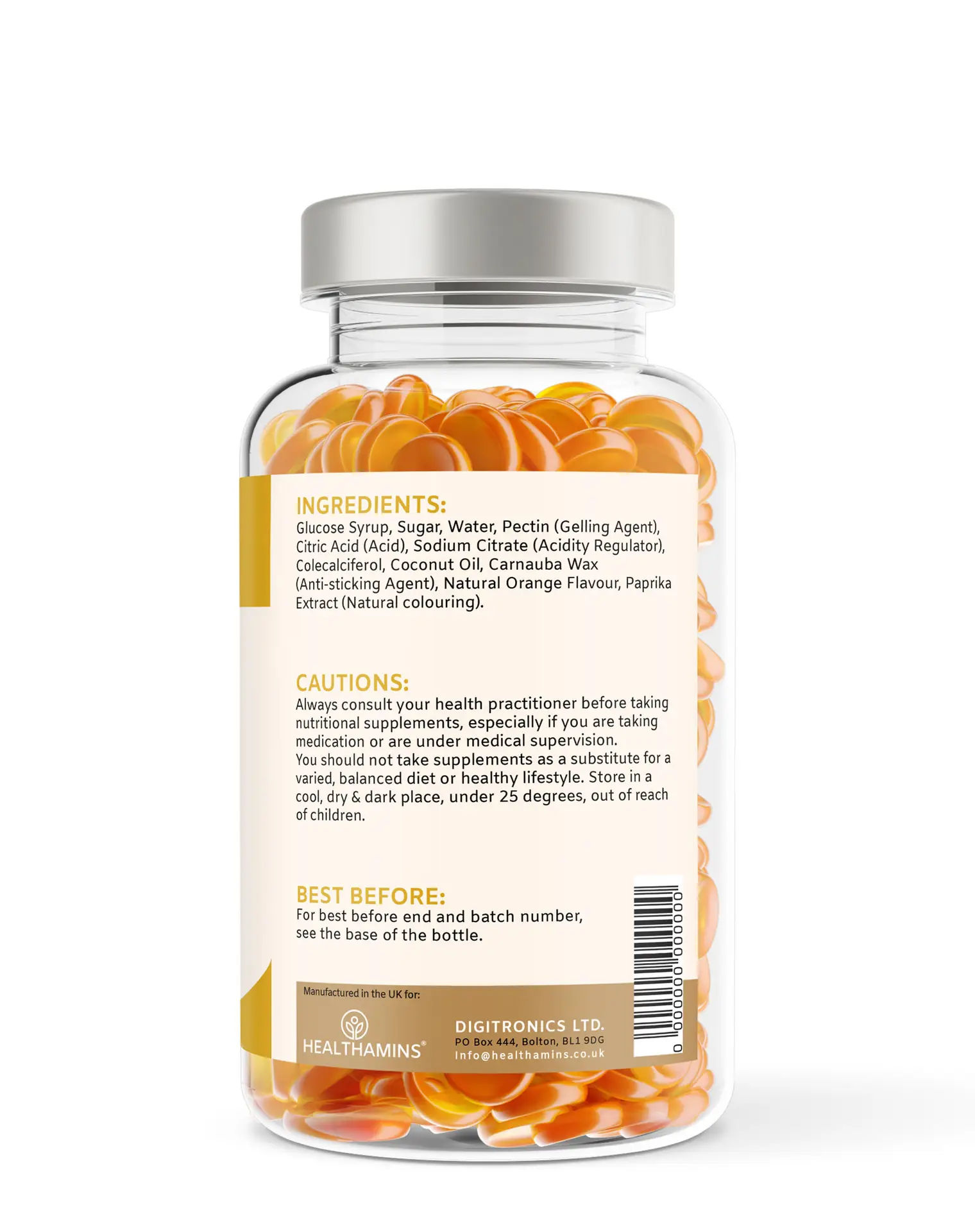 Vitamin D3 4000iu Gummies